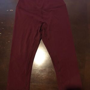 Lululemon Align Crop 21’ Size 8